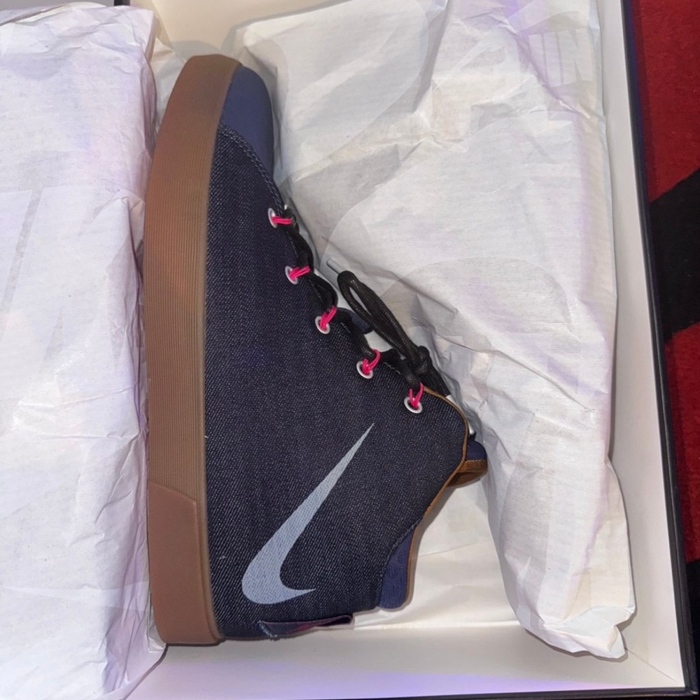 Nike Lebron XII NSW Denim LFSTYL QS Style# 716424-400 Size 10.5